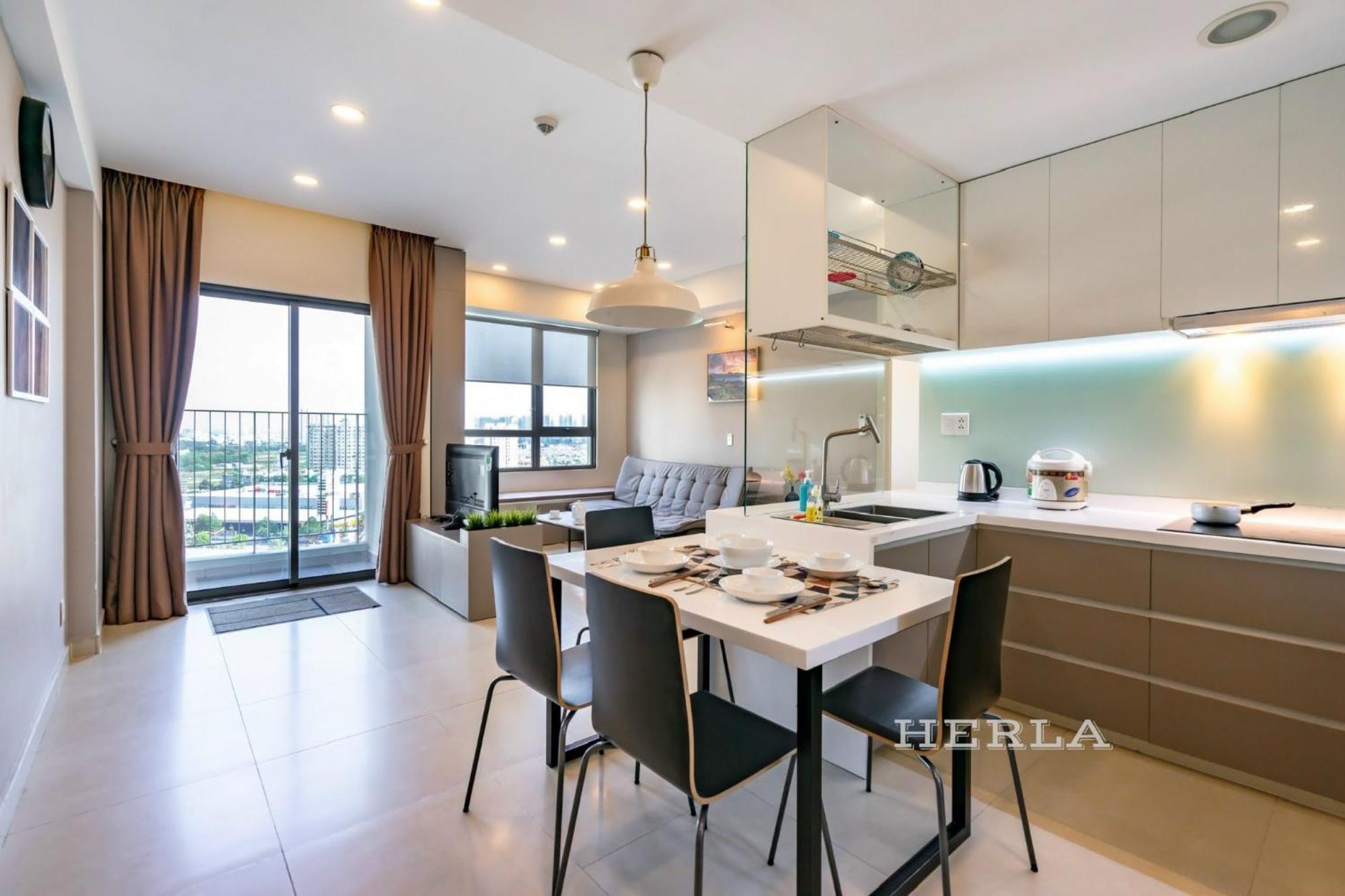 Masteri Thao Dien Luxury With Beautiful View, Fully Furnished, Near The Center Apartment Ho Chi Minh City